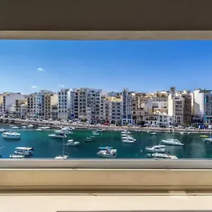 Exquisite 2-bedroom Seafront In Spinola Bay Apartment